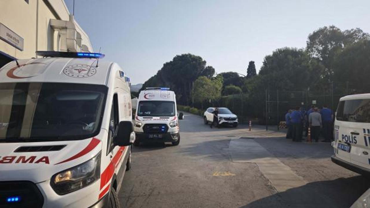 Manisa'da bir fabrikada iş kazası sonucu hayatını kaybeden işçi