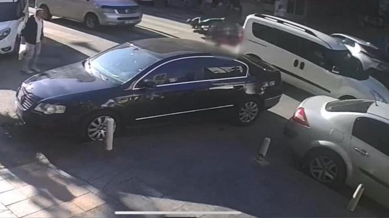 Kağıthane'de gerçekleşen kaza sonrası olay yeri incelemesi