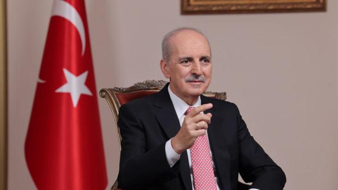 TBMM Başkanı Numan Kurtulmuş basın mensuplarının sorularını yanıtlıyor