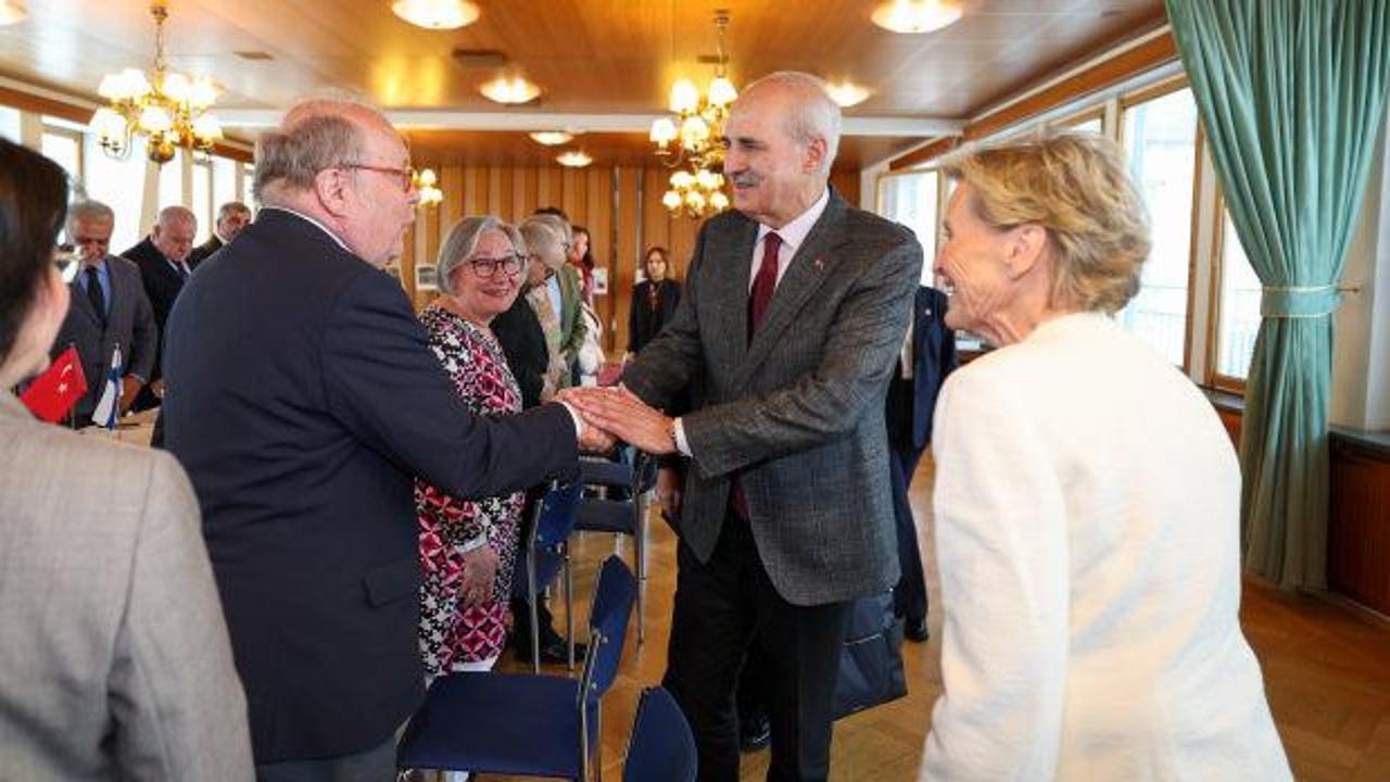TBMM Başkanı Kurtulmuş'tan Finlandiya İslam Cemaatine ziyaret