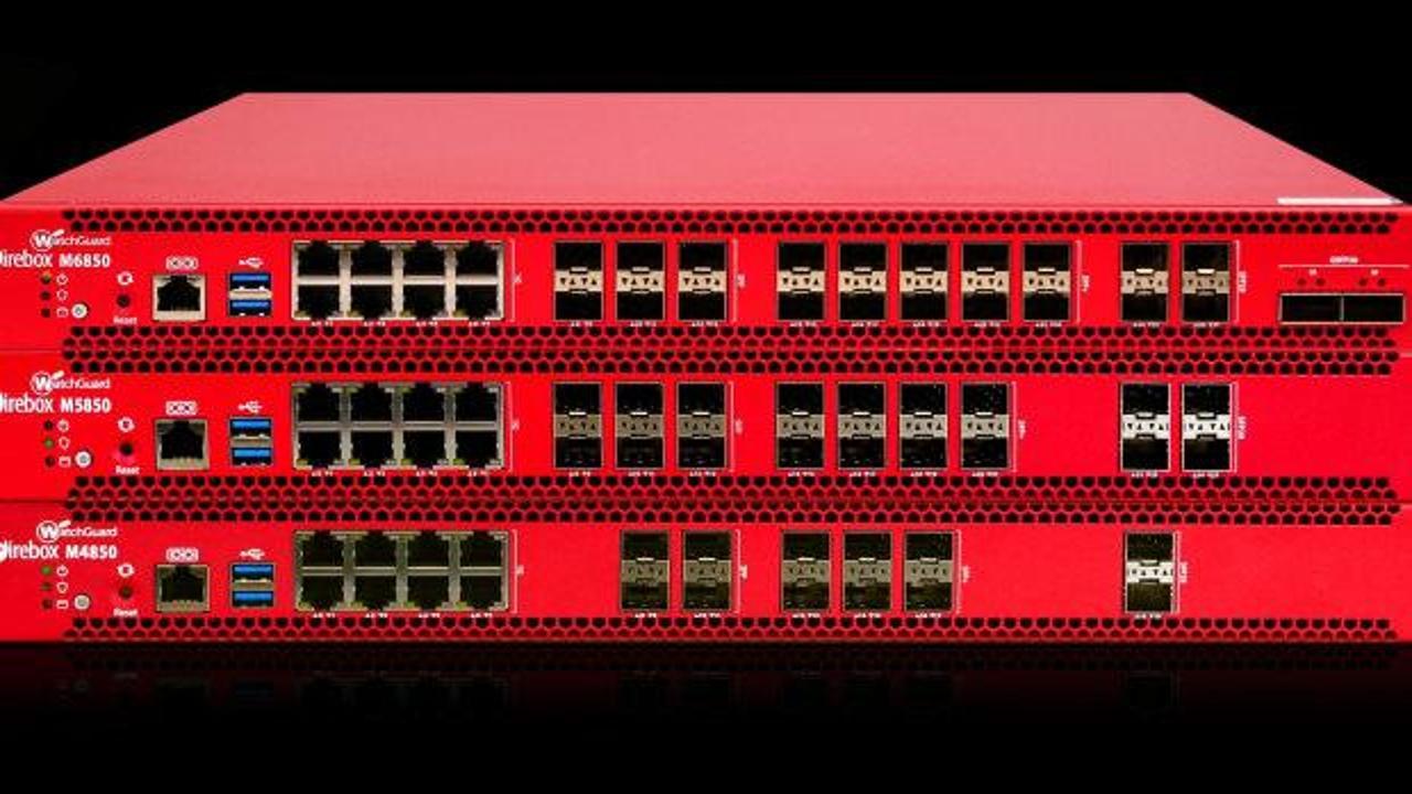 WatchGuard modern kurumsal ağları g&uuml;vence altına alan yeni y&uuml;ksek performanslı Firebox cihazlarını tanıttı