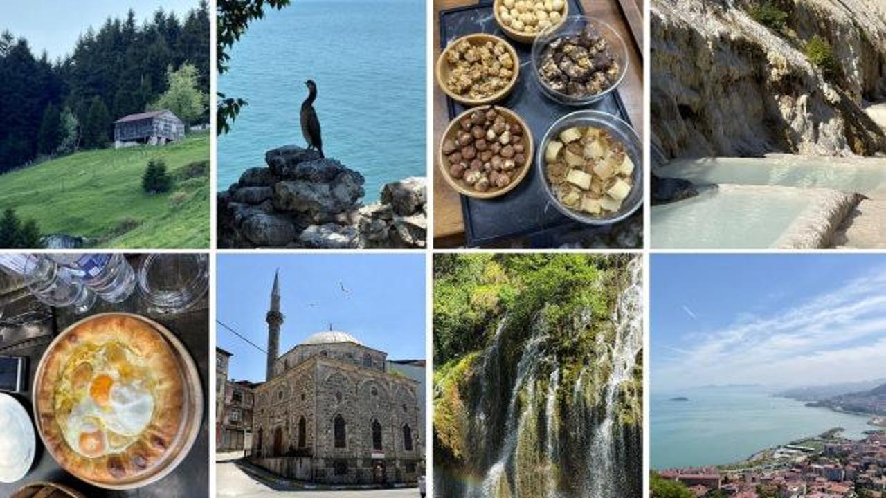 Giresun'un doğal güzellikleri ve tarihi mekanları