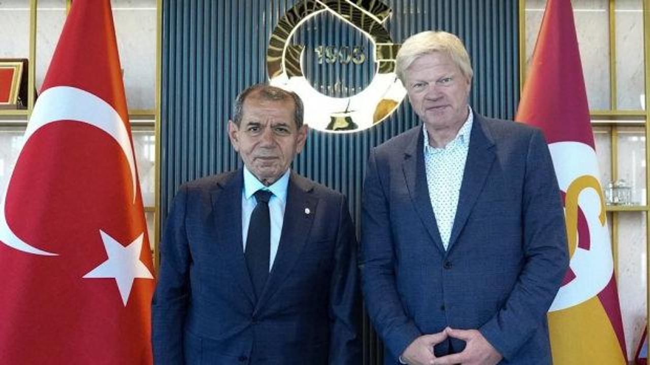 Oliver Kahn ve Dursun Özbek Galatasaray RAMS Park'ta