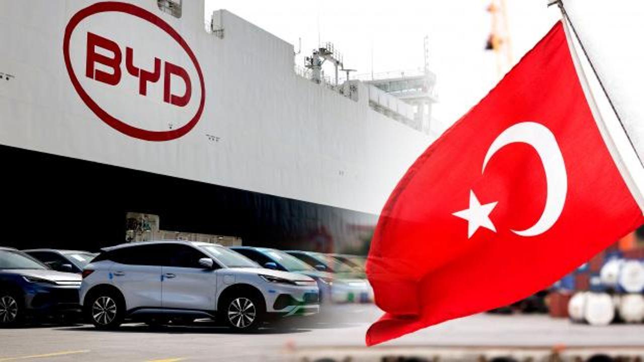 Sanayi ve Teknoloji Bakanlığı binası veya BYD logosu