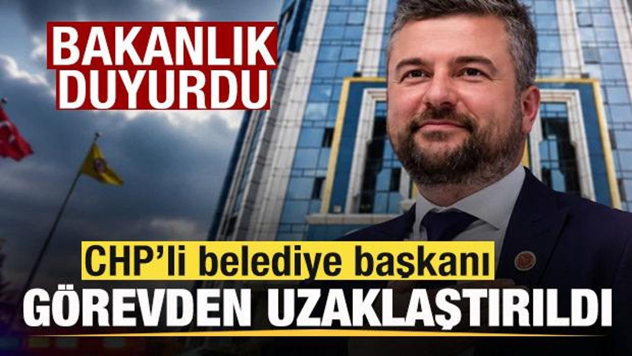 Buca Belediye Başkanı Görkem Duman'ın görevden uzaklaştırıldığına dair haber görseli.