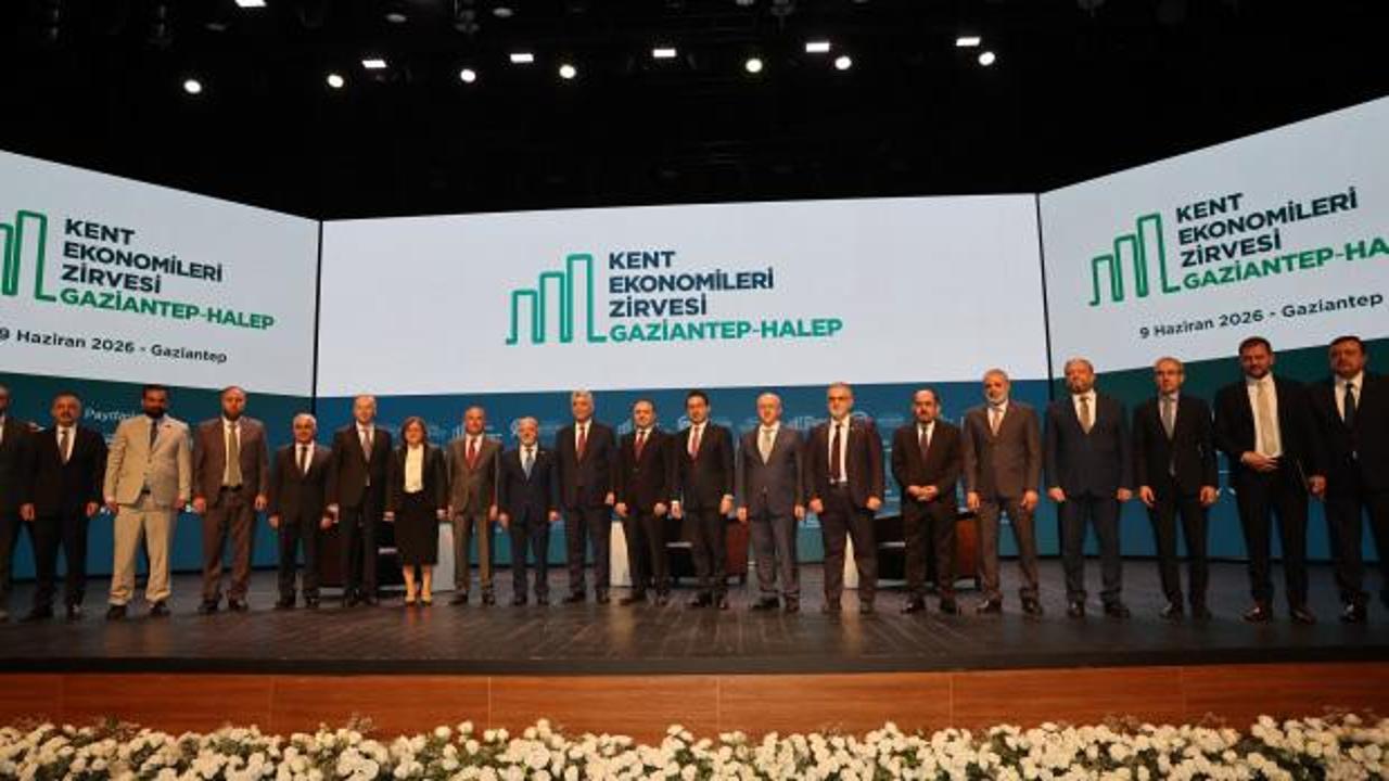 Gaziantep'te düzenlenen ekonomi zirvesinden genel görünüm