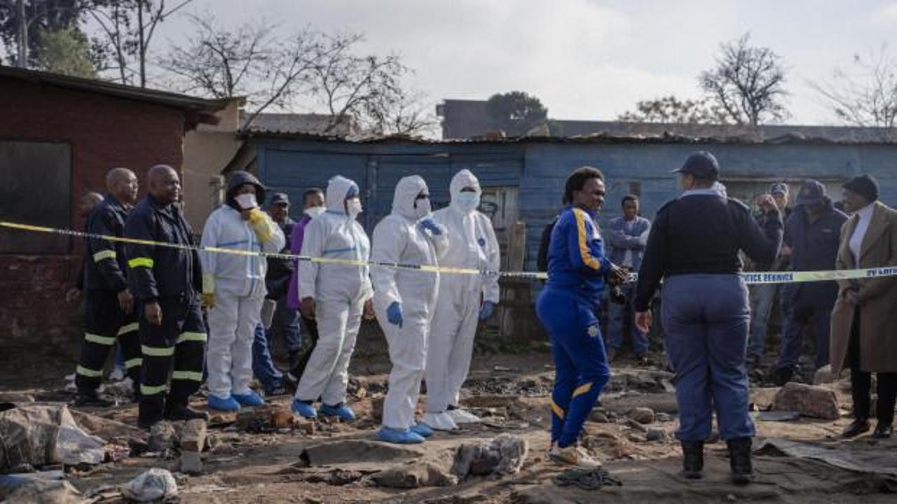 Güney Afrika'daki silahlı saldırı olay yeri