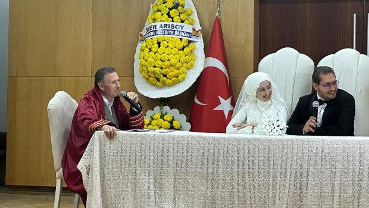 Haber7'nin mutlu g&uuml;n&uuml;: Hanife & Fatih  &ccedil;ifti d&uuml;nyaevine girdi