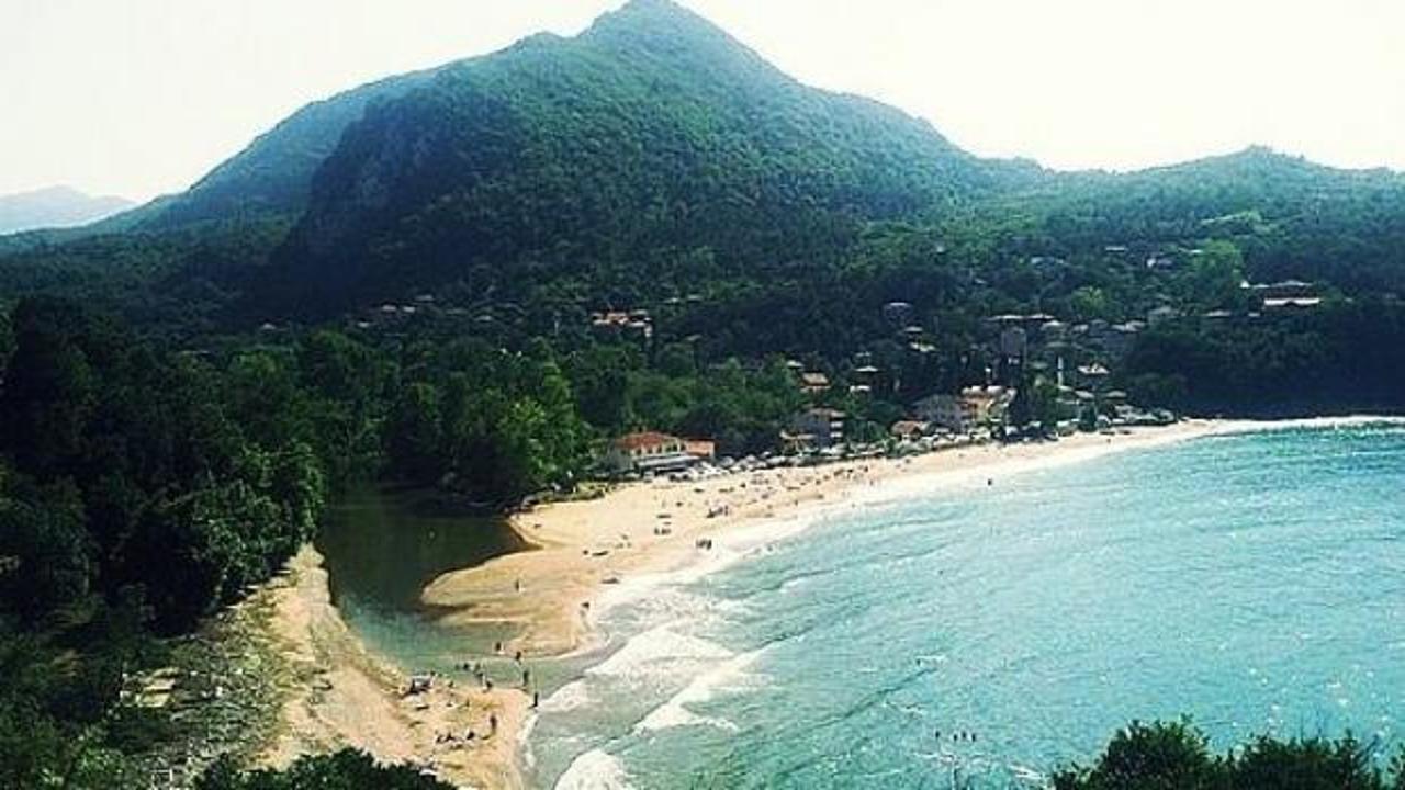 Kapısuyu Plajı'nda silahlı insansız hava aracı bulundu