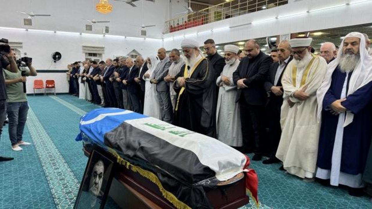 Kerk&uuml;k Valisi Ağa'nın babası son yolculuğuna uğurlandı
