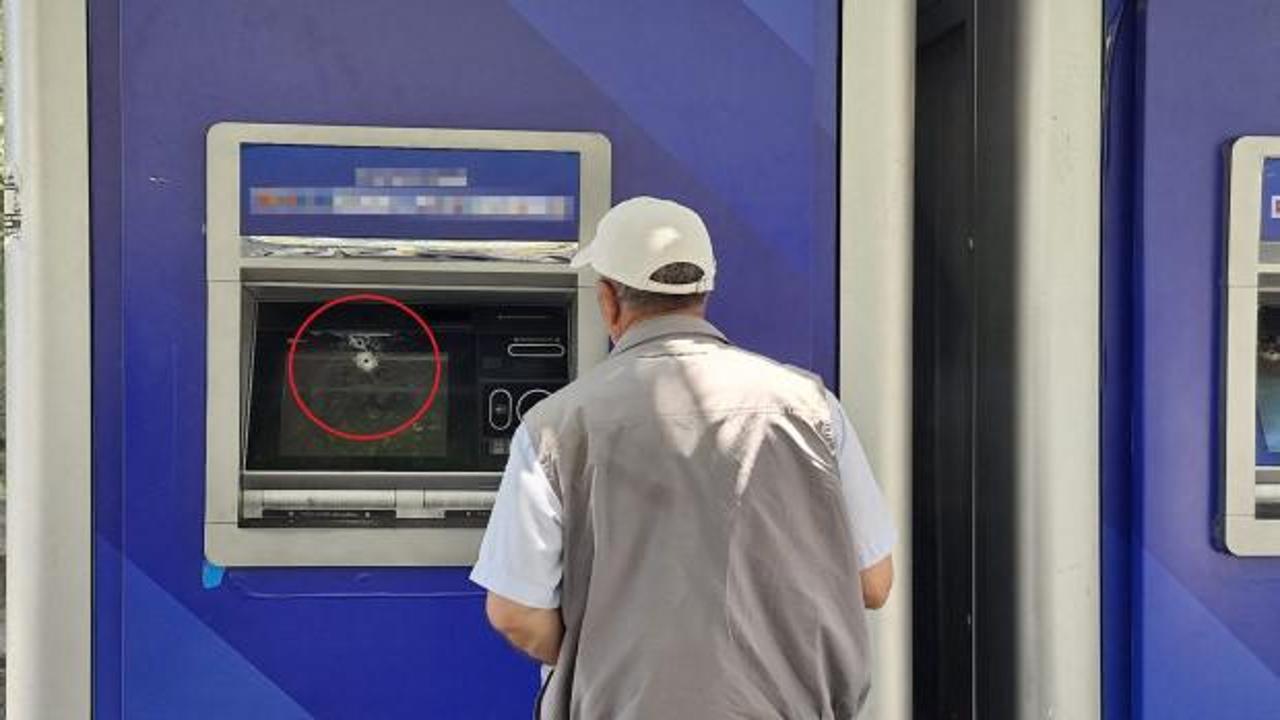 Diyarbakır'da kurşunlanan Yapı Kredi Bankası ATM'leri
