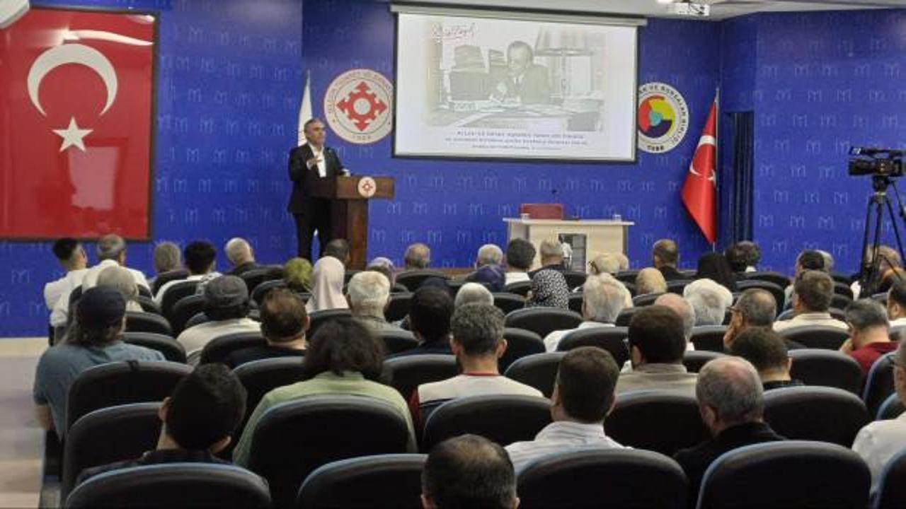 Necip Fazıl Kısakürek anma programından bir kesit