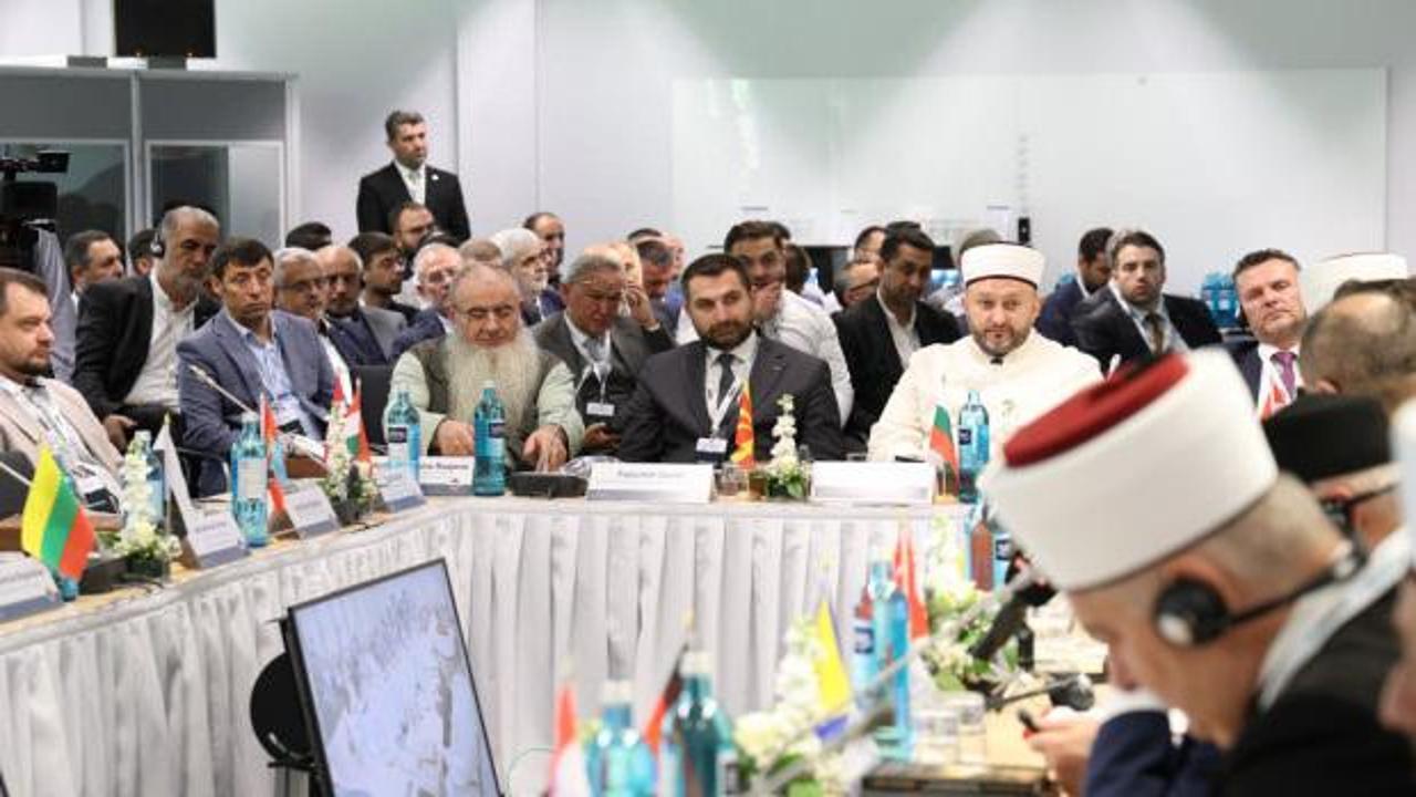 M&uuml;sl&uuml;man temsilciler Almanya'da buluştu