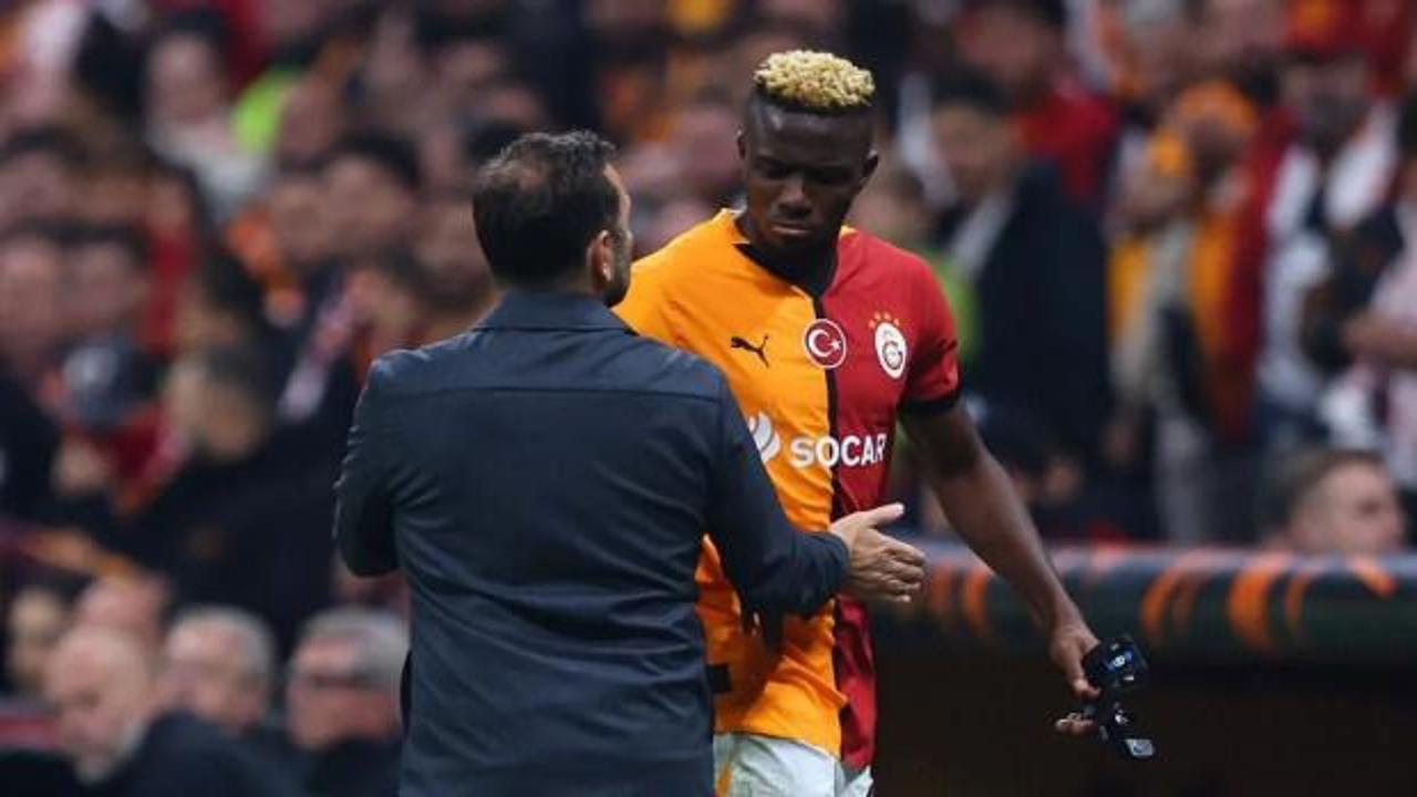 Okan Buruk'tan Osimhen a&ccedil;ıklaması! 'İnşallah' diyerek duyurdu