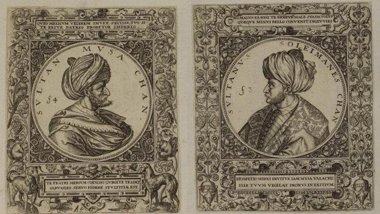 Osmanlı İmparatorluğu'nun fetret devri sırasında şehzadeler arasındaki taht mücadelesini gösteren temsili çizim.
