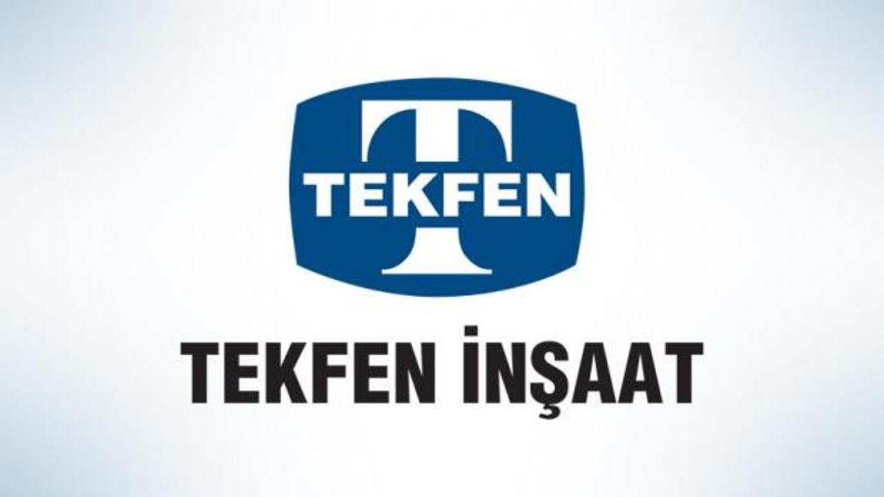 Tekfen Holding binası önünde OYAK logosu.