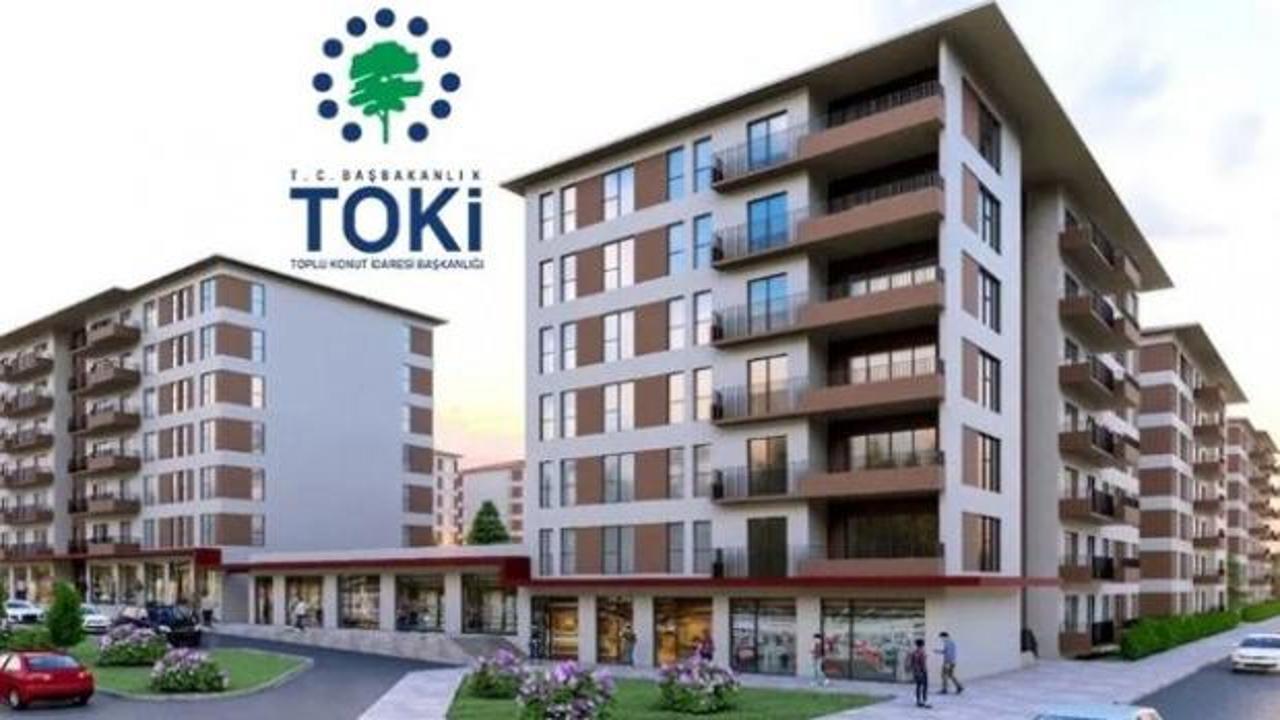 TOKİ tarafından orta gelirli vatandaşlar için satışa sunulacak konut projesinin genel görünümü.