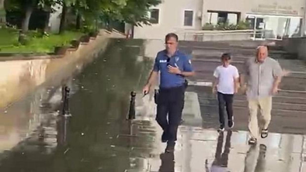 Nevşehir'de LGS sınavına girecek kimliğini kaybeden bir öğrenciye polis yardımı.