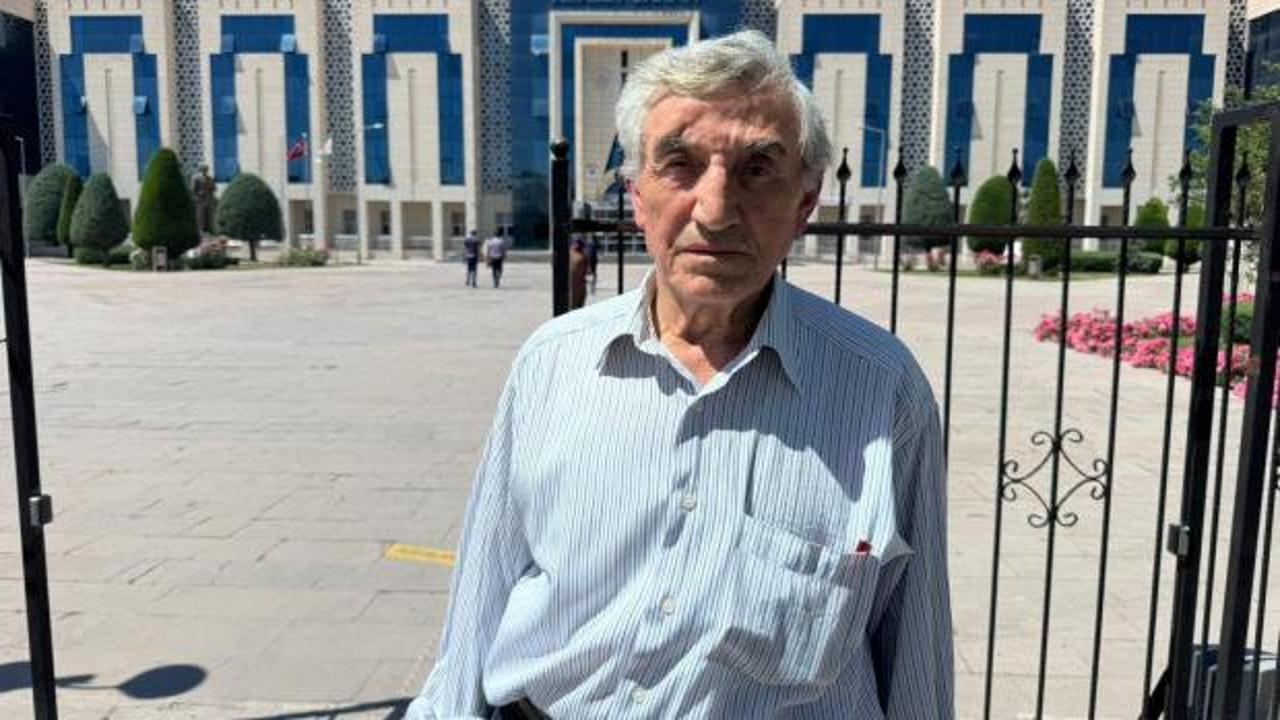 Emekli öğretmen Bekir Çetin'in adalet arayışını gösteren temsili bir görsel.