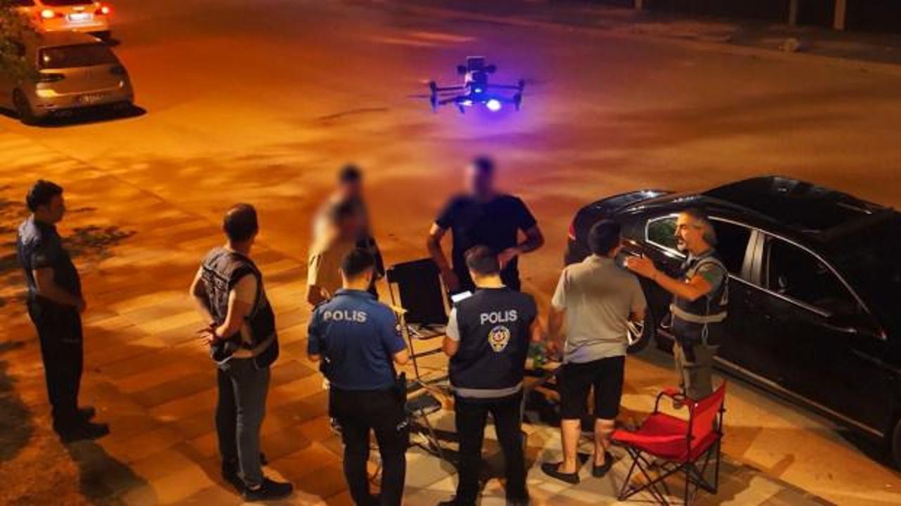 Gaziantep'te yapılan park denetimlerinde sürücülere ceza kesildiğini gösteren bir görsel.