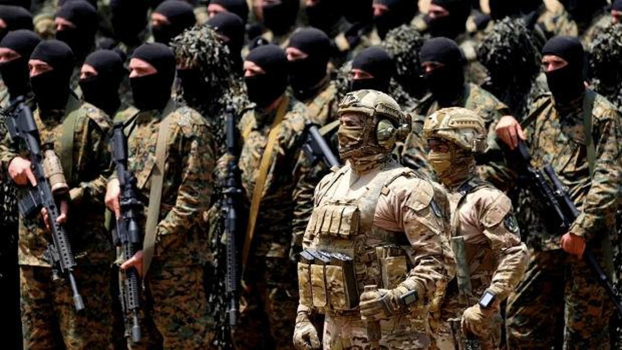 Hizbullah lideri Naim Kasım'ın açıklamalarından bir kare.