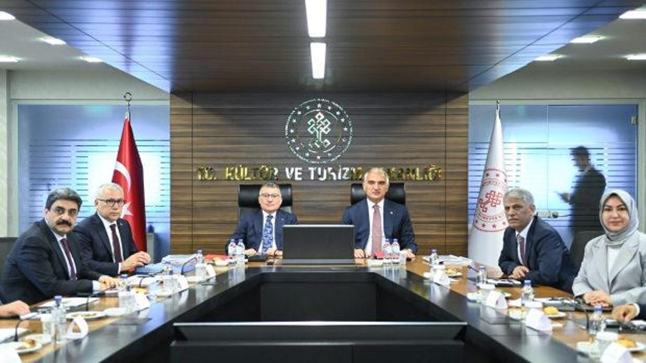 Sivas'ın turizm potansiyelini artırmaya yönelik toplantıdan genel plan.