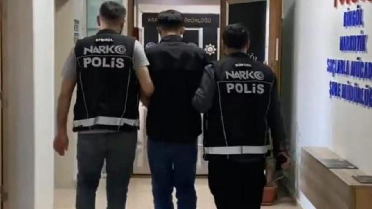 Bing&ouml;l'de uyuşturucuyla m&uuml;cadele: 2 ş&uuml;pheli tutuklandı