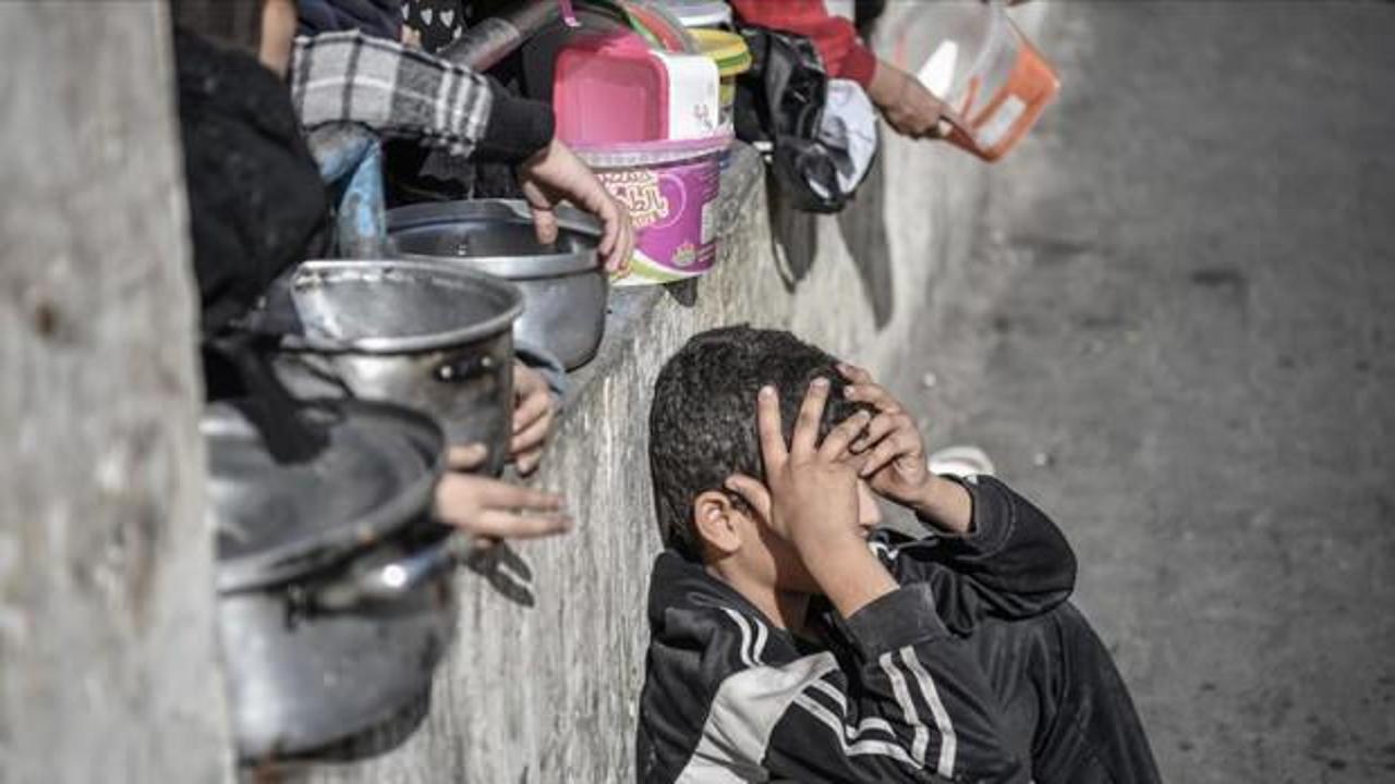Gazze'de kahreden tablo! Her 5 aileden 1&rsquo;i g&uuml;nde bir &ouml;ğ&uuml;n yiyebiliyor