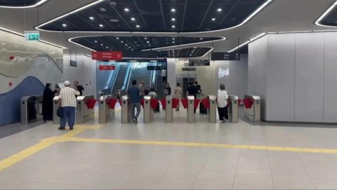 Halkalı-Arnavutk&ouml;y Metro Hattı bir g&uuml;nde 10 binden fazla yolcuya hizmet verdi