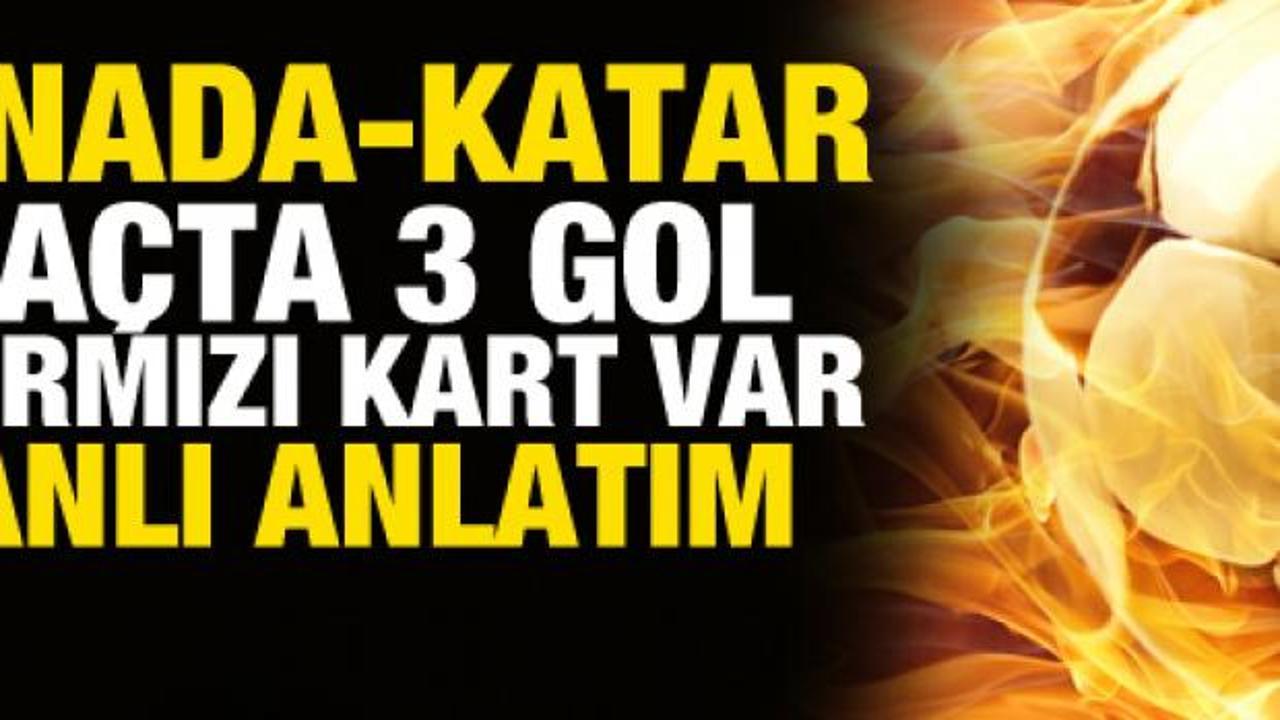 Kanada-Katar! CANLI