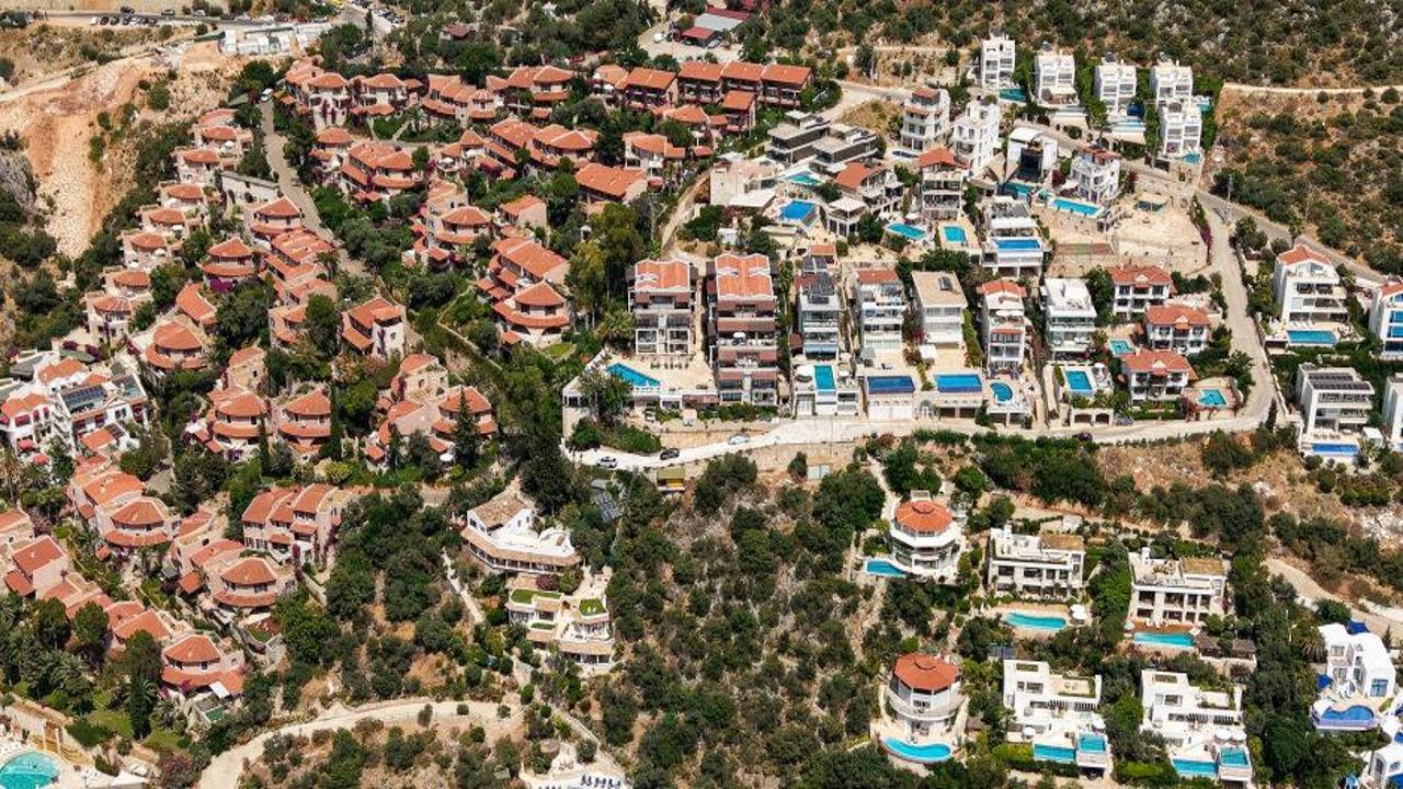 Kastamonu'da doğa manzaralı bir villanın dış görünüşü