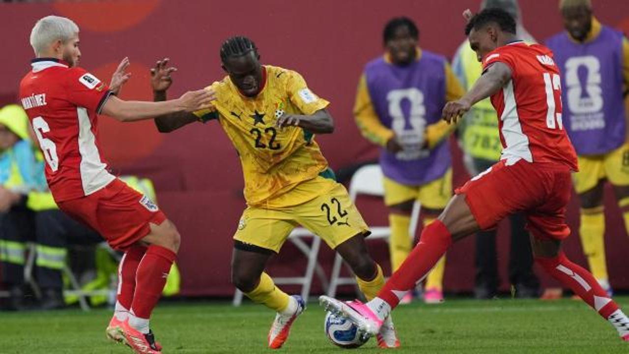 Kısır ge&ccedil;en ma&ccedil;ta inanılmaz son! Gana 3 puanı 90+5'te aldı