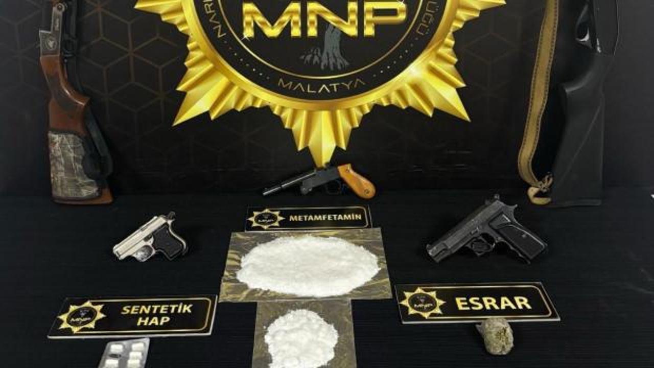 Malatya&rsquo;da torbacılara narkotik ablukası: 7 ş&uuml;pheli tutuklandı!