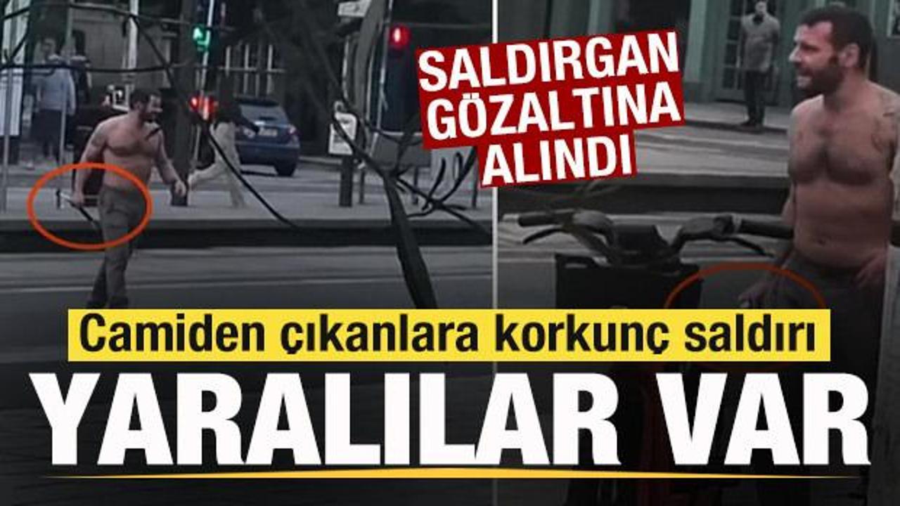 Müslüman karşıtı nefret saldırısı! Yararlılar var! Saldırgan gözaltına alındı