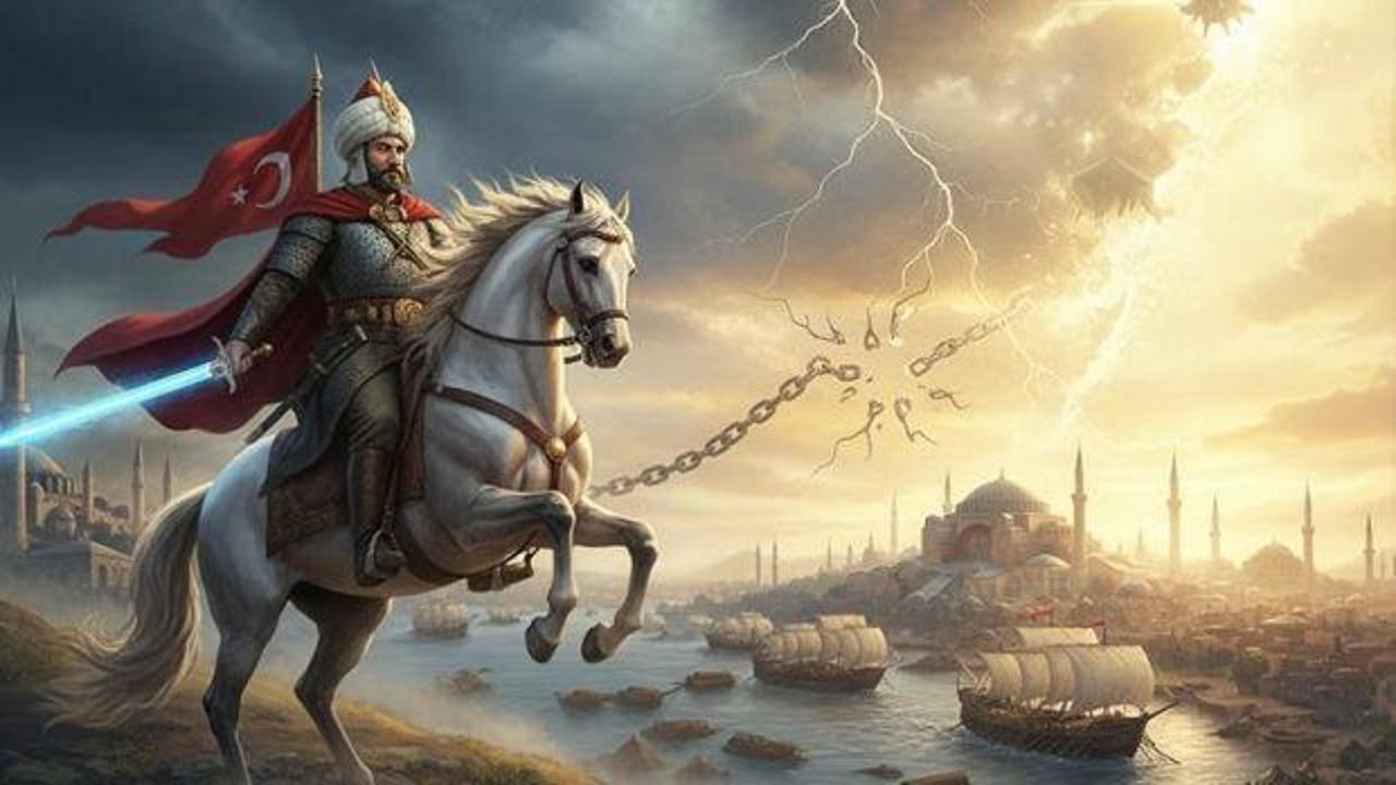 Fatih Sultan Mehmet'in türbesinin bulunduğu alan ve çevresi