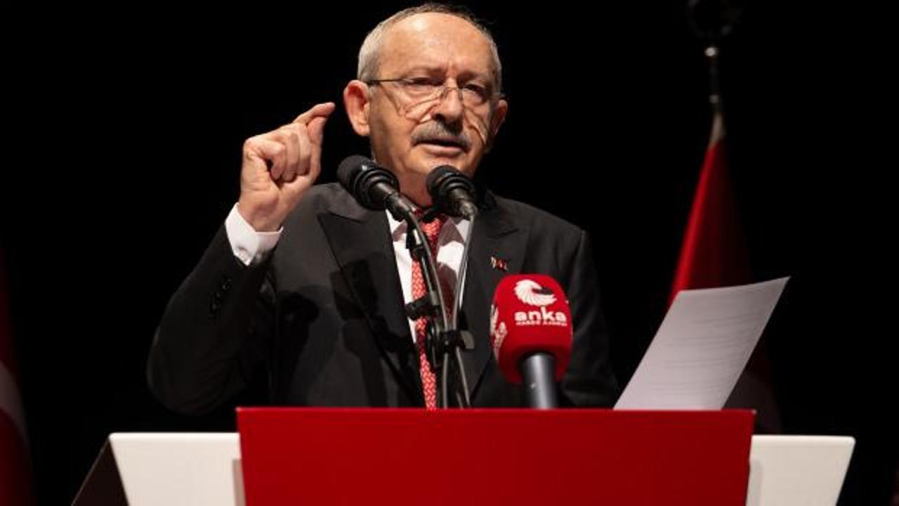 CHP İletişim Koordinatörü Ali Haydar Fırat'ın açıklama yaptığı an.
