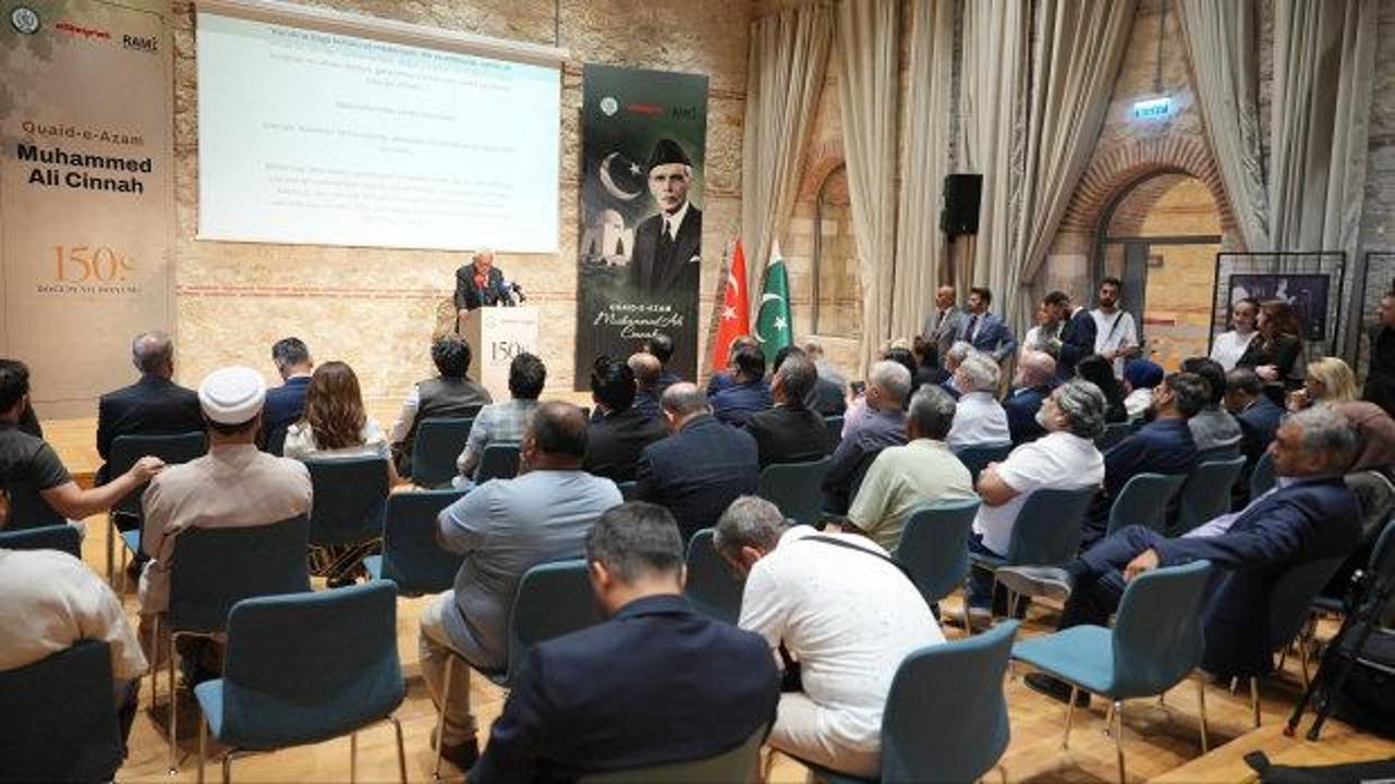 Pakistan'ın kurucusu Muhammed Ali Cinnah, 150. Doğum Yıld&ouml;n&uuml;m&uuml;nde İstanbul&rsquo;da Anıldı