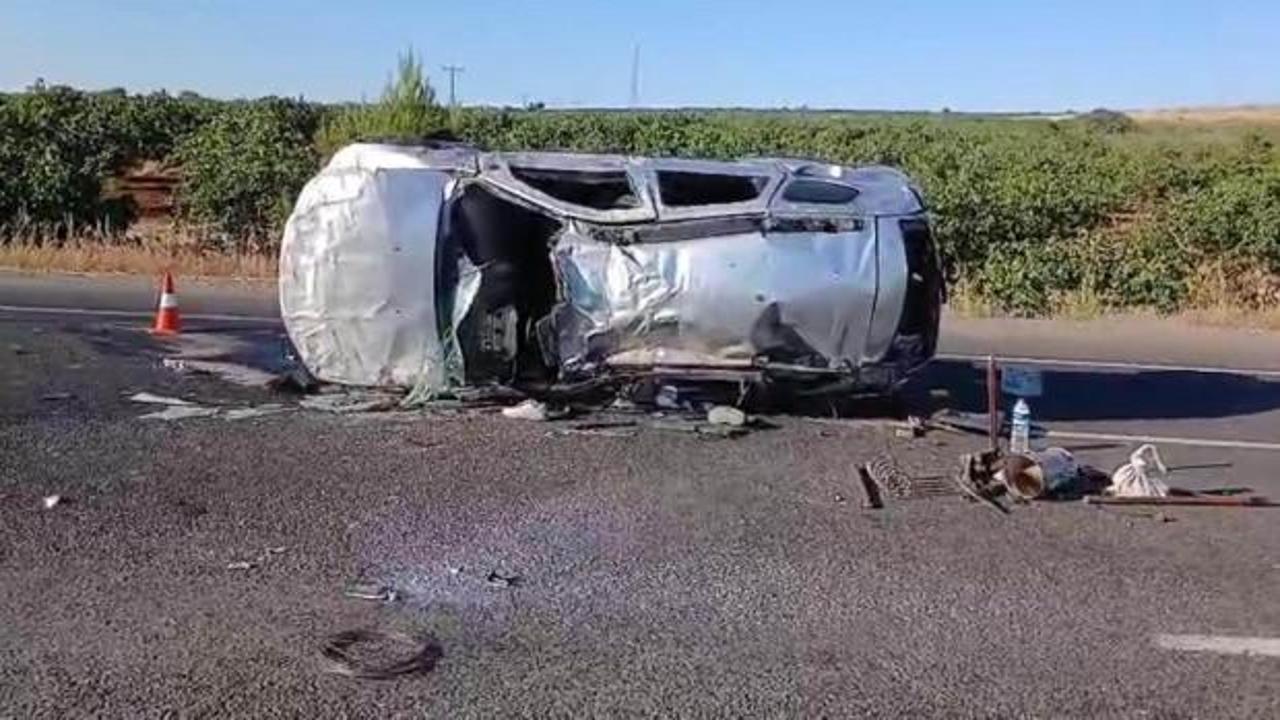 Şanlıurfa'da feci kaza: 2 &ouml;l&uuml;, 2 yaralı
