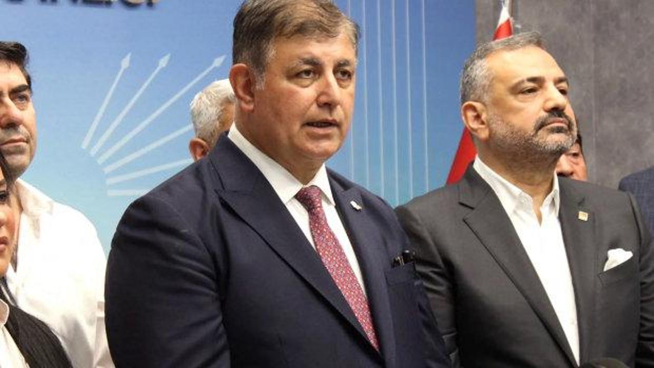 Cemil Tugay'ın CHP'den istifasına ilişkin haber görseli.
