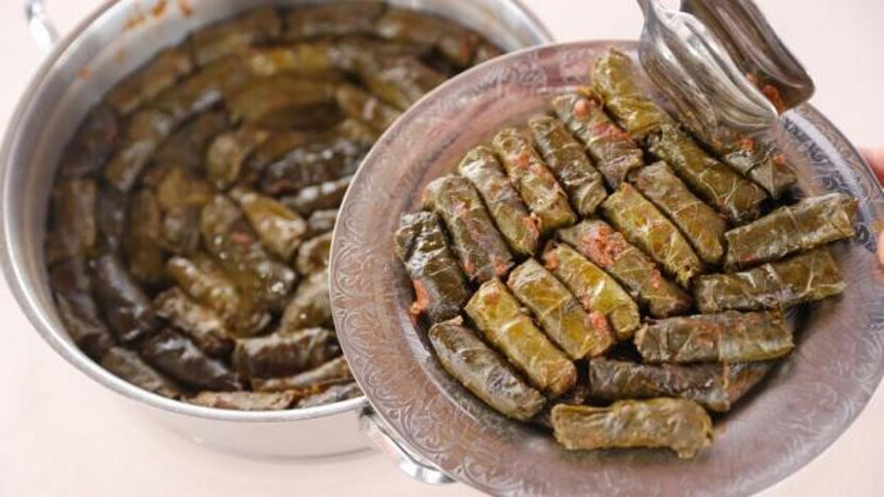 T&uuml;rkiye'nin yaprak sarma ihracatı ilk 5 ayda 13 milyon dolar oldu
