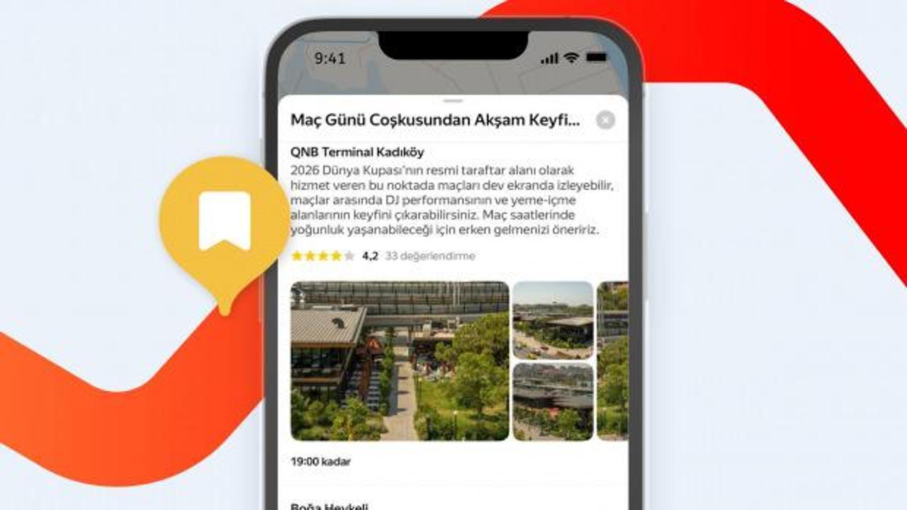 Yandex Maps, futbolseverlere &ouml;zel D&uuml;nya Kupası &ouml;zelliklerini duyurdu
