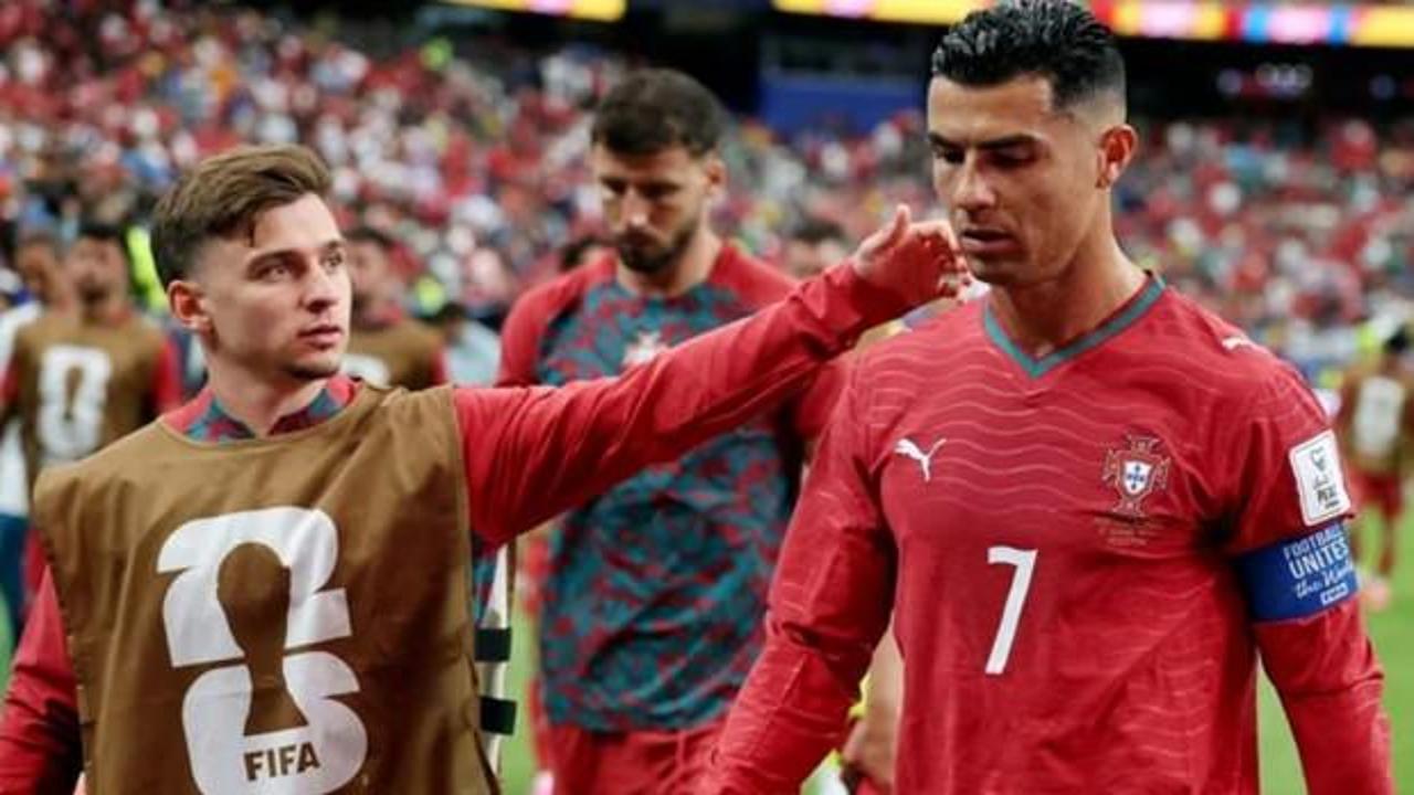 Yokları oynadığı ma&ccedil; sonrası Ronaldo'ya trib&uuml;nler acımadı! Tezah&uuml;ratla &ccedil;ıldırttılar