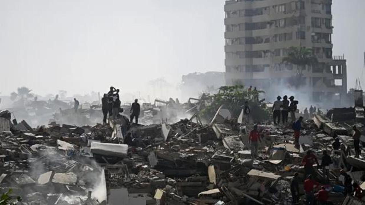 Venezuela'da deprem sonrası yıkım