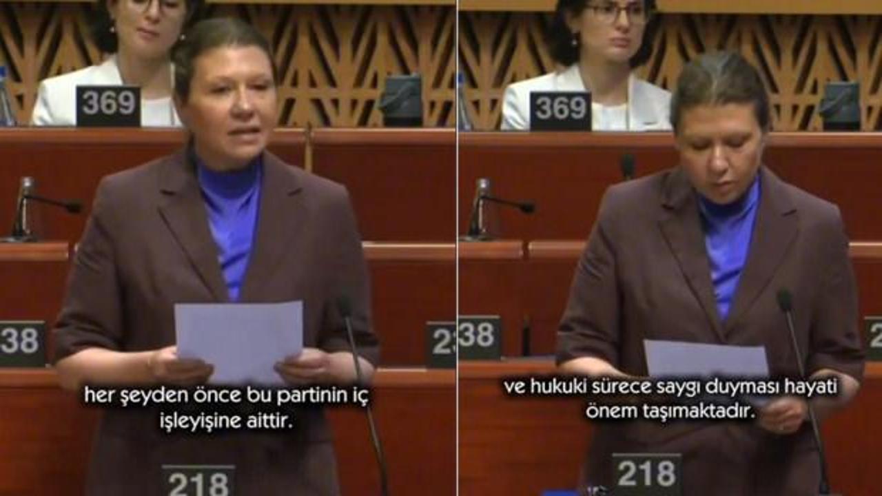 Avrupa Konseyi'nde CHP tartışması! G&ouml;ren: S&uuml;reci siyasi &ccedil;atışmaya d&ouml;n&uuml;şt&uuml;rmeyin!