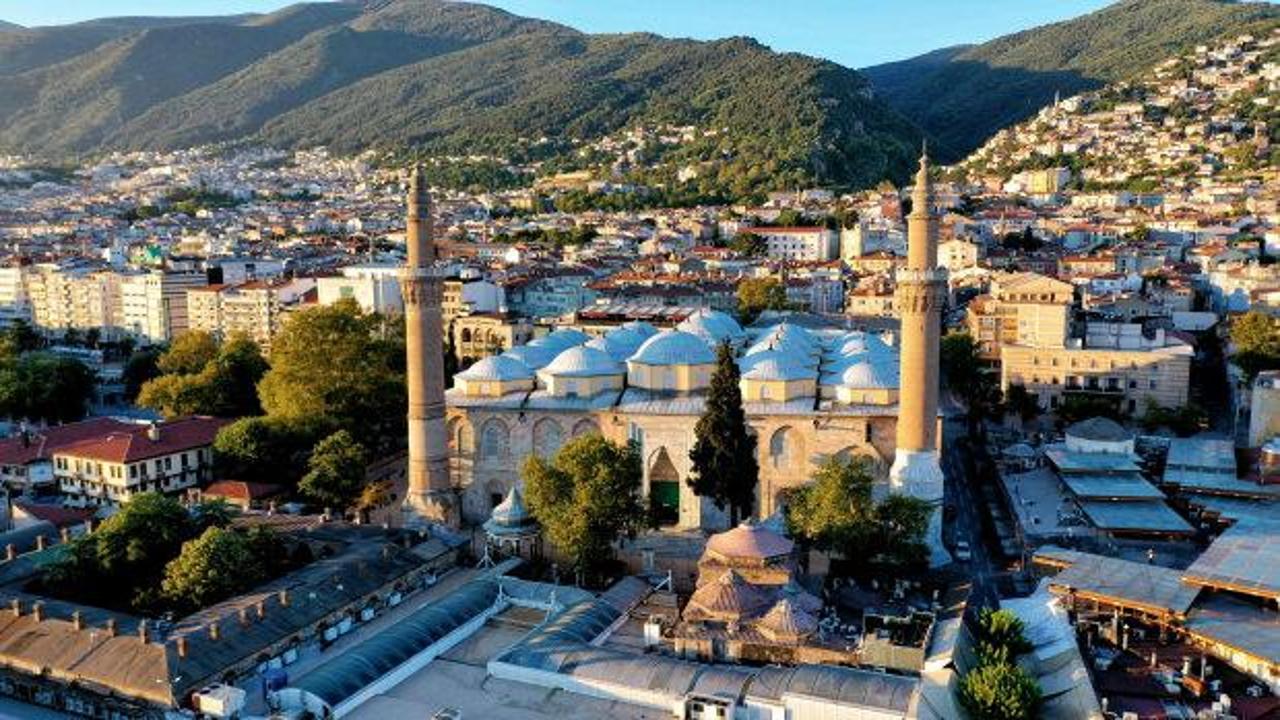 Bursa'da düzenlenen Türkiye Kültür Yolu Festivali'nden genel görünüm