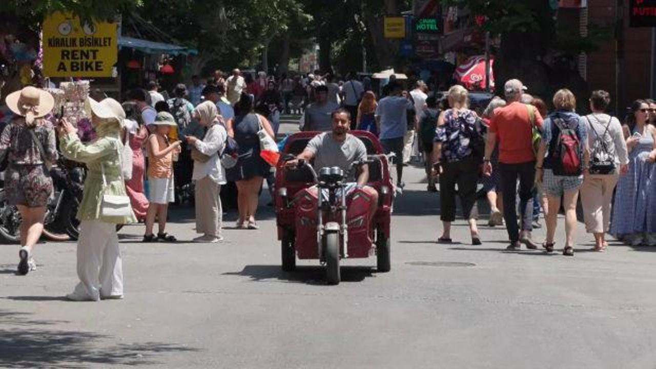 B&uuml;y&uuml;kada&rsquo;da hafta sonu yoğunluğu