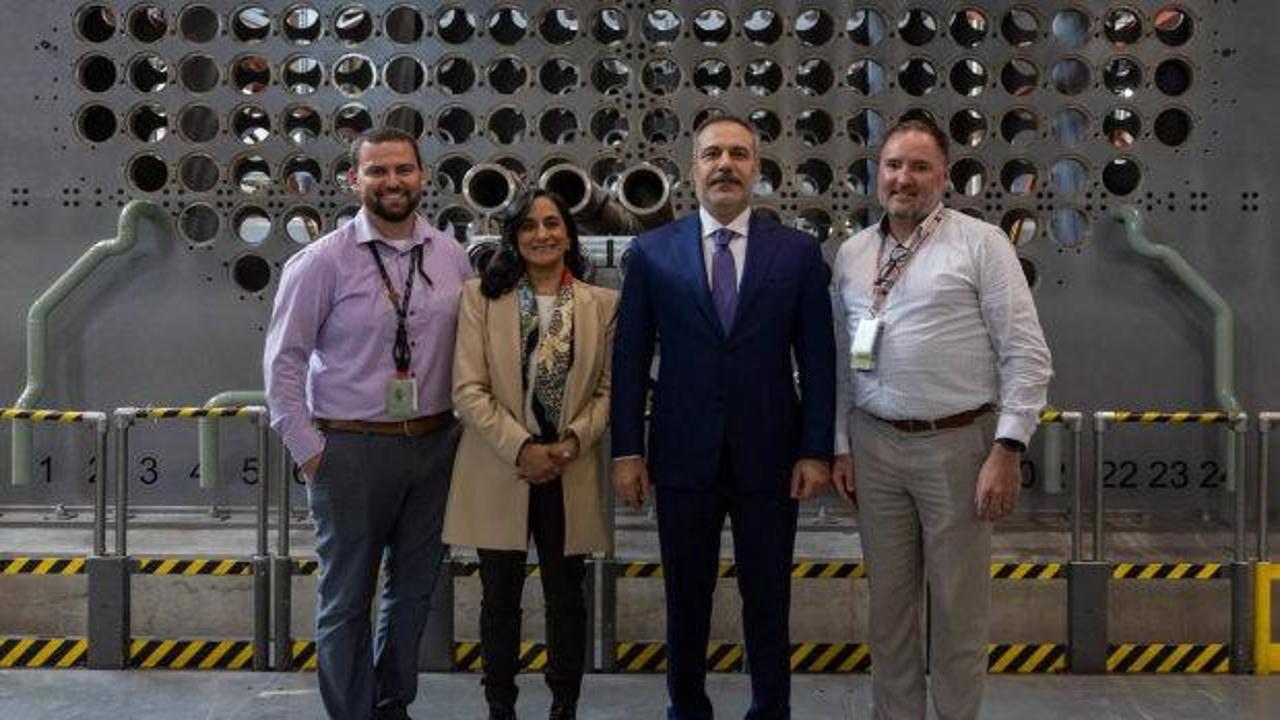 Dışişleri Bakanı Fidan, Kanada'da Darlington N&uuml;kleer Tesisi'ni ziyaret etti