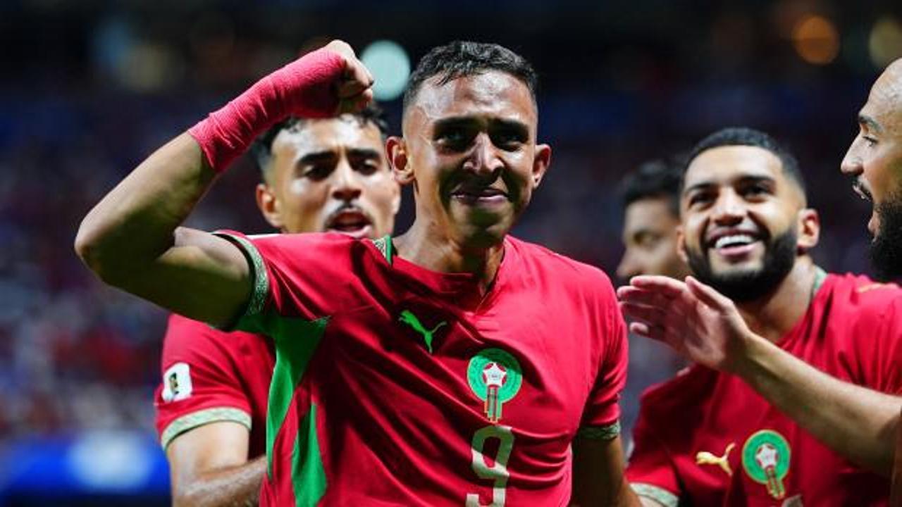 Fas ve Haiti milli takımlarının 2026 Dünya Kupası maçından bir görüntü.