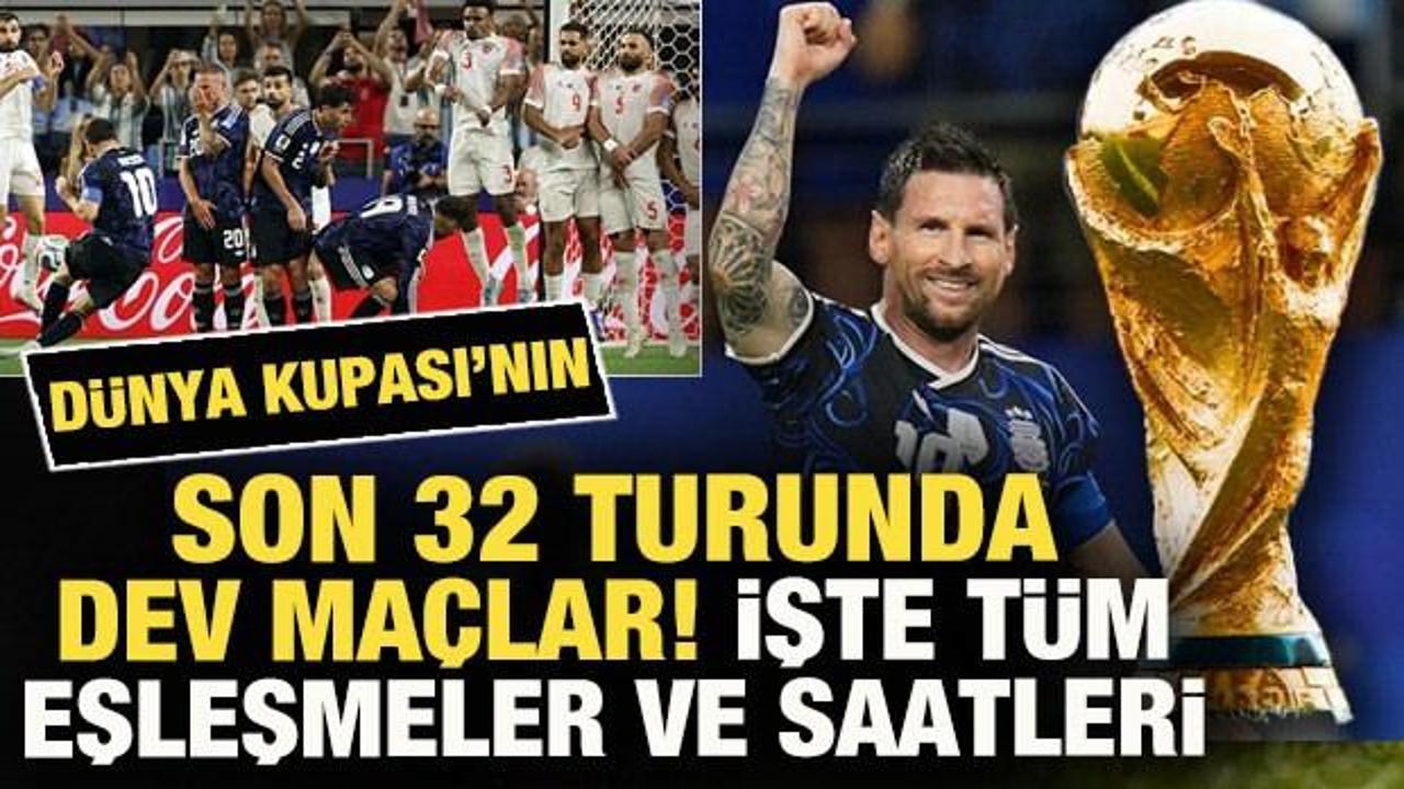 2026 Dünya Kupası grup maçlarının ardından son 32 turuna kalan takımlar belli oldu.