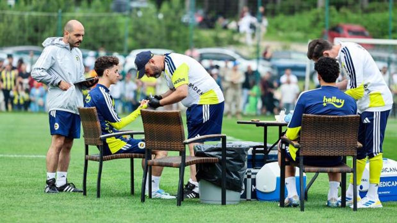 Fenerbah&ccedil;e'de futbolcular laktat testinden ge&ccedil;ti